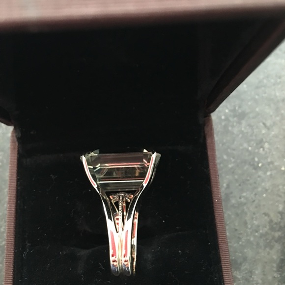 H. Stern Star Collection, 18K Rose Gold, Diamonds, Green Prasiolite Quartz! - Picture 10 of 12